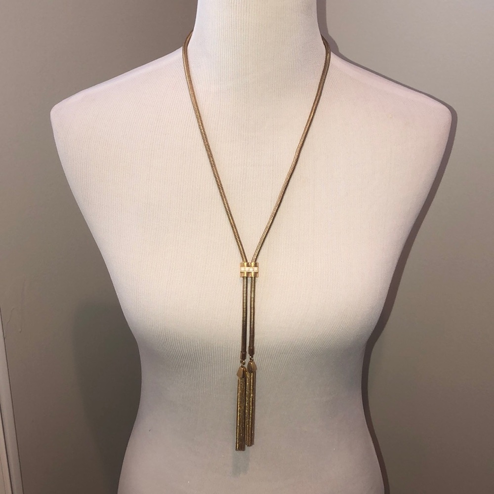 Stella & Dot Jacqueline Tassel Necklace